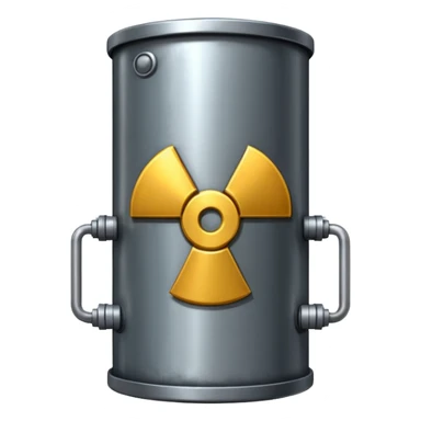 create a very realistic nuclear reactor sticker
