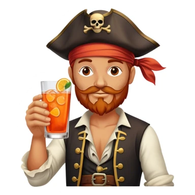aperol spritz pirate sticker