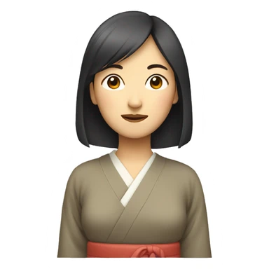japanese woman sticker