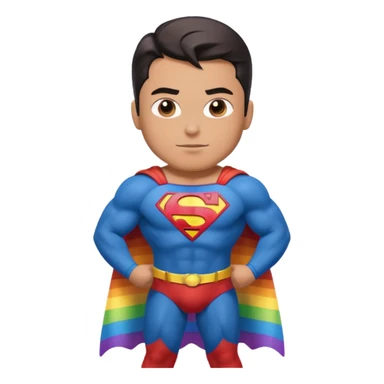 Gay superman sticker