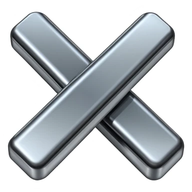 bars merging into one sticker