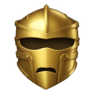 golden armor sticker
