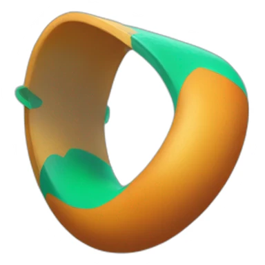 Boomerang ball sticker