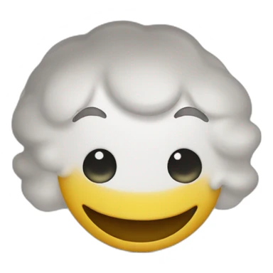 Sourire larmes sticker