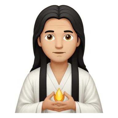 man spiritual healer and medium sticker