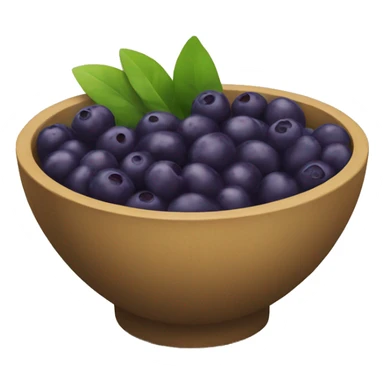 An açaí bowl sticker