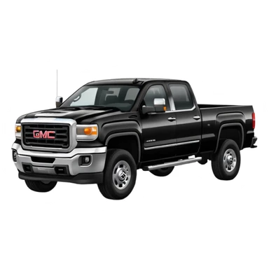 GMC sierra 2500hd truck sticker
