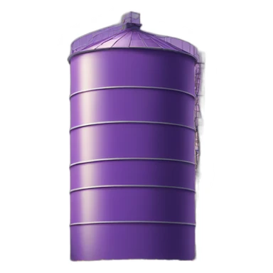 purple silo sticker