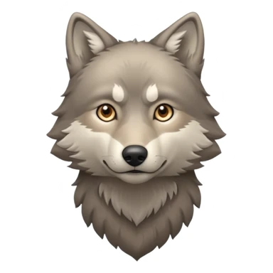 Coastal wolf therian sticker