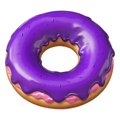 yaban mersini donut sticker