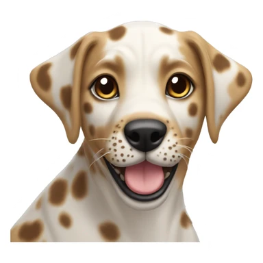 Cathula leopard dog sticker