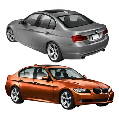 2008 bmw 335i sedan non lci with forge star d5s in the rear  sticker