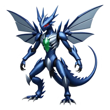Scizor-Scyther-Darkrai-Kyurem-fusion, full body sticker
