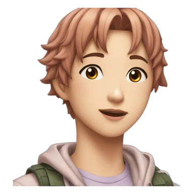 Chika Fujiwara love is wat sticker