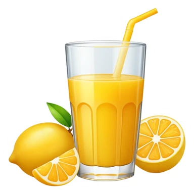 Yellow juice  sticker