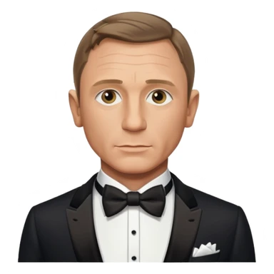 James Bond daniel craig sticker