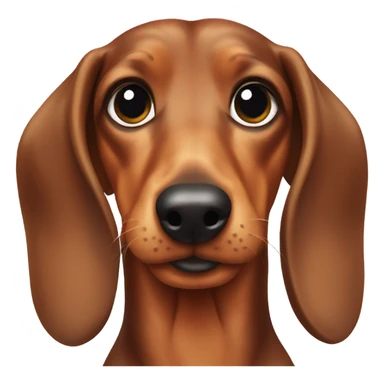 Miniature daschund  sticker