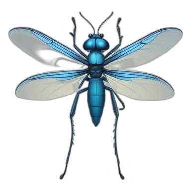 Insectes libellule sticker