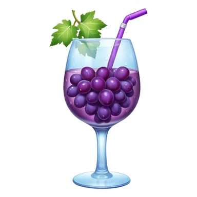 Grapes Drink sticker