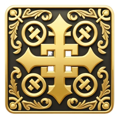 swastika symbol hindu sticker