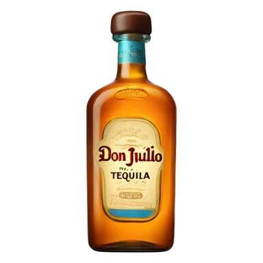 bottle of don julio tequila sticker