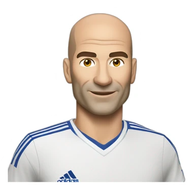 Zinédine Zidane sticker