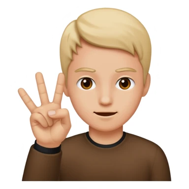 Me flipping someone off sticker