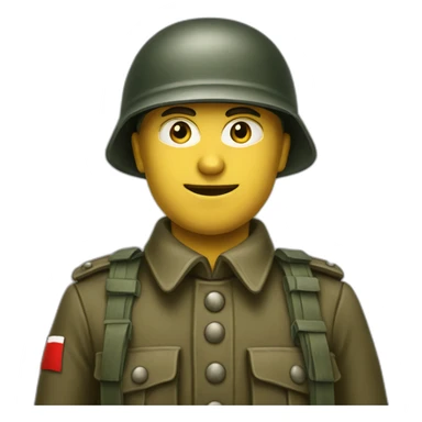 A german soldier drom 1940 sticker