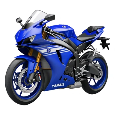 Yamaha YZF (Sportbike) - Yamaha YZF-R1 (Model Year: 2022) (Iconic colour: Blue) sticker