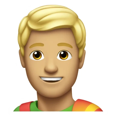 Blonde surfer man sticker