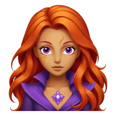 Starfire from DC sticker