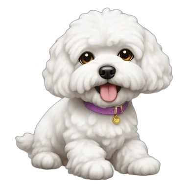 Bichon maltais sticker