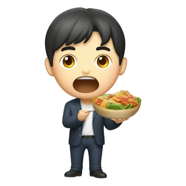 Sung jin-woo eat  sticker