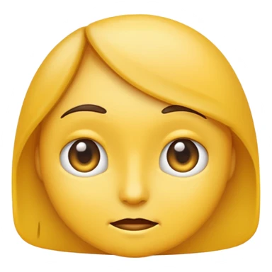 Emoji giving side eye sticker