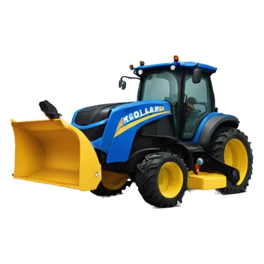 New Holland snowblower tractor  sticker