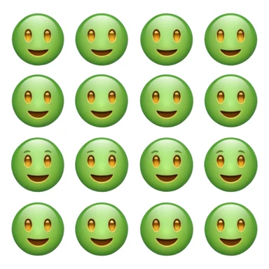 make green colur search  emoji sticker