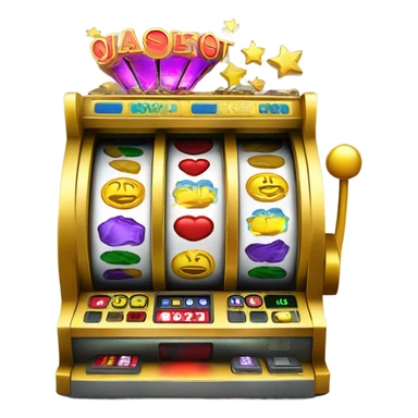 Slot machine winning jackpot sticker