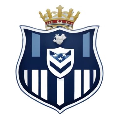Escudo rayados monterrey fútbol sticker