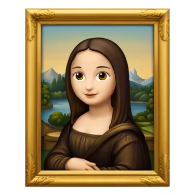 mona lisa sticker