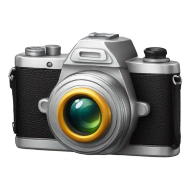 Photographic camera sticker