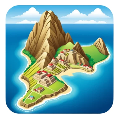 I want that you generate a correctly Peru map sticker