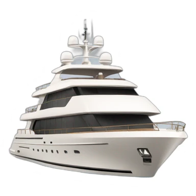 a luxury yacht sticker