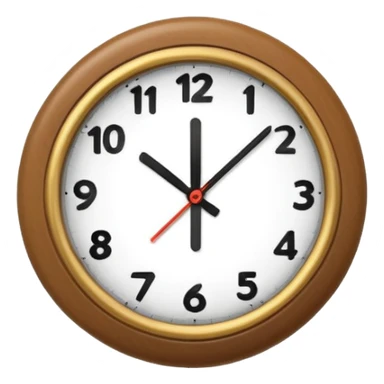 Clock it finger movement  sticker