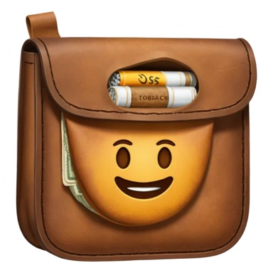 tobacco bage sticker