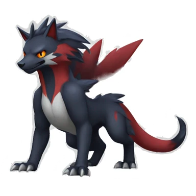 Nargacuga-Litten-Sergal-Zoroark full body sticker