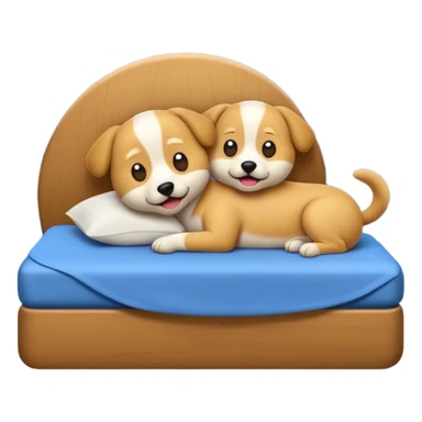 crea un emoji de buenas noches. Pon un texto : Buenas noches Javier y Tobi. Javier es una imagen de profesor y Tobi q sea imagen de un perro sticker