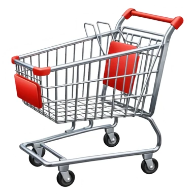 A Shopping Cart(No background) sticker