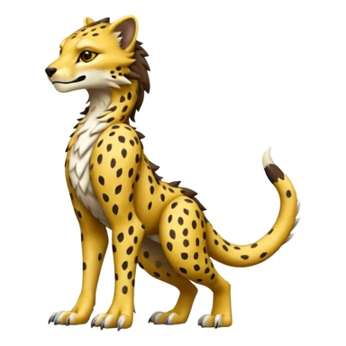 Grem2-Gremz-Cheetah-Sergal-fusion, full body  sticker