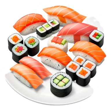 Amo el sushi sticker