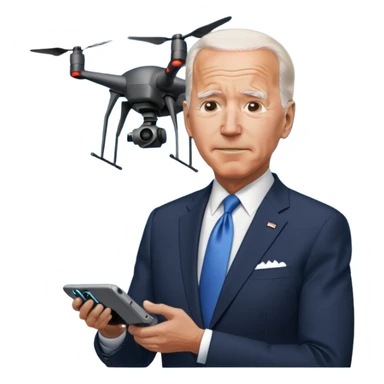 biden drone sticker